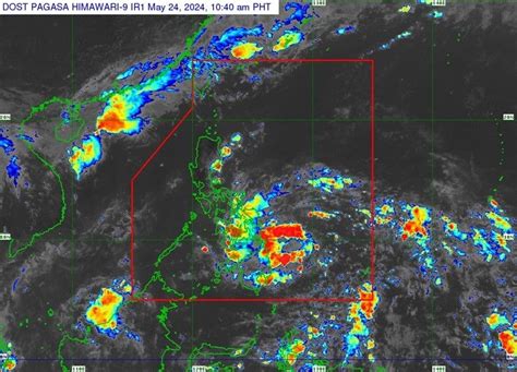 Signal No. 1 itinaas sa 12 na lugar buhat ng bagyong 'Aghon'.